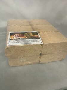 Dřevěné brikety na topení 10 kg DB-10 JIPOS