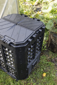 Záhradný plastový kompostér 360L čierny JIPOS